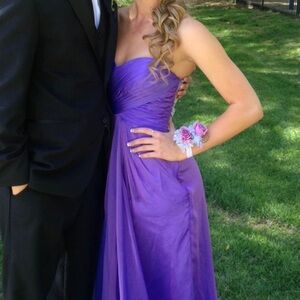 Sherri Hill Purple Prom Dress